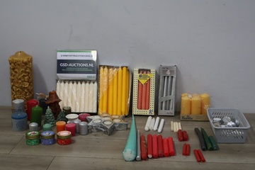 Afbeelding van Mix van verschillende soorten kaarsen