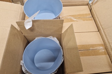 Afbeelding van 96x bamboe bowl blauw