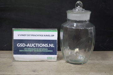 Afbeelding van Vintage Glazen Venz Snoeppot