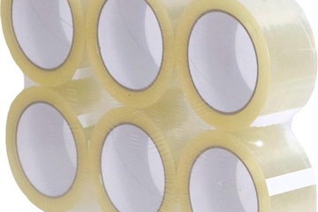 Afbeelding van 10x Verpakkings tape transparant