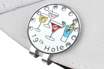 Afbeelding van Golfbal marker - 19th hole