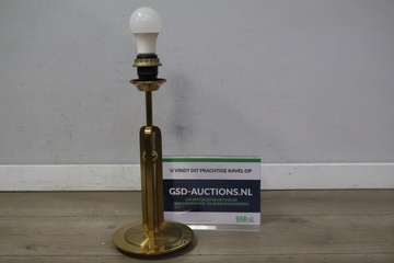 Afbeelding van Vintage goudkleurige tafellamp