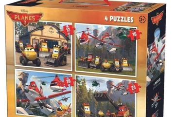 Afbeelding van Disney Puzzel 4-in-1 Planes 2