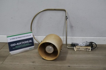 Afbeelding van Vintage metalen wandlamp