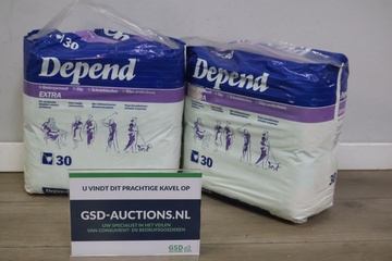 Afbeelding van Depend slip incontinentie ondergoed 2 stuks