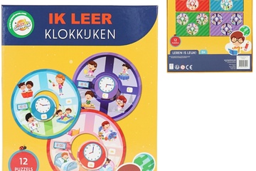 Afbeelding van Educatieve spellen "klok kijken" nieuw