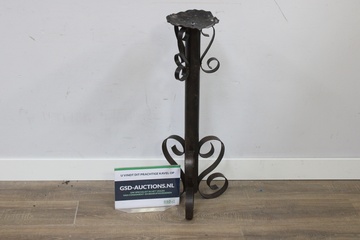 Afbeelding van Brocante Smeedijzeren Kandelaar