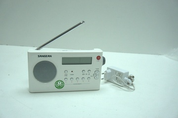 Afbeelding van Sangean PRD7PACK Wit Draagbare radio met adapter