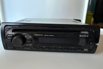 Afbeelding van Sony autoradio CDX-GT29.  Deze autoradio ondersteunt CD-weer