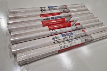 Afbeelding van 8 rollen DC fix statische raamfolie uv