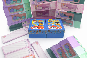 Afbeelding van Partij bureau organizers + notitieblokken + opbergdoosjes