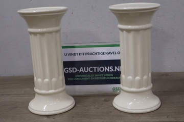 Afbeelding van Set van 2 Keramische Zuilvazen