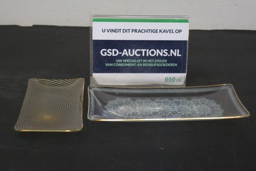 Afbeelding van Glazen serveerschalen 2 stuks'