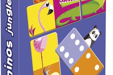 Afbeelding van Janod Spel - Domino Jungle - 2-In-1 Spel