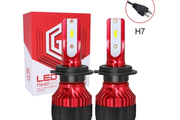 Afbeelding van Auto koplampen set - LED - H7 - krachtig - 2x 30Watt - 6000K