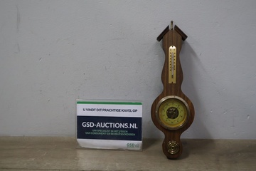 Afbeelding van Vintage Houten Weerstation'