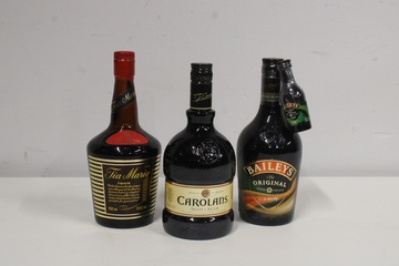 Afbeelding van Mix van Tia Maria, Irish cream & Baileys