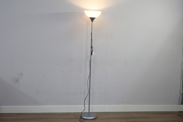 Afbeelding van Grijs Metalen Uplighter Vloerlamp