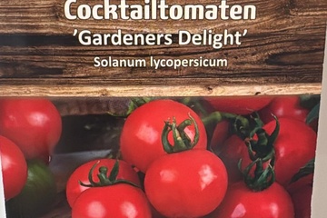Afbeelding van 2 zakjes zaadjes voor cocktail tomaten tht 31-12-2025
