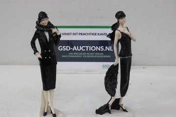 Afbeelding van Set van 2 Vintage Compton & Woodhouse Poppen