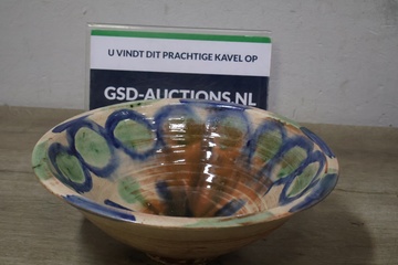 Afbeelding van Aardewerk fruitschaal'