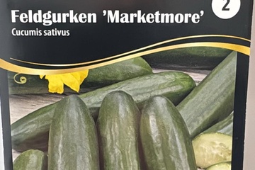 Afbeelding van 3 zakjes zaadjes voor komkommers marketmore  tht 31-12-2025