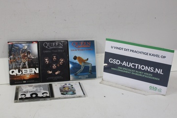 Afbeelding van Set van 3 Queen Dvd's & 2 Cd's
