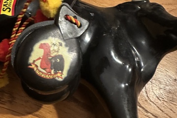 Afbeelding van Vintage stierenfles – Sangria – Spanje souvenir – Leeg    Pr