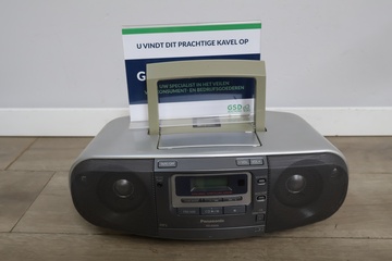 Afbeelding van Panasonic radio en cassettespeler