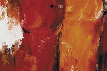 Afbeelding van Mieke Chantrel - Deux - Afm: 25x70 cm