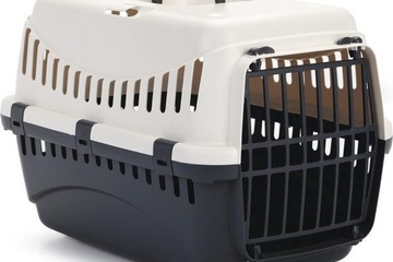 Afbeelding van Beeztees Gypsy - Reismand - Creme/Antraciet - 46x31x32 cm