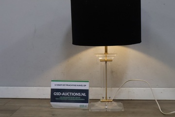 Afbeelding van Tafellamp met plexiglas Voet