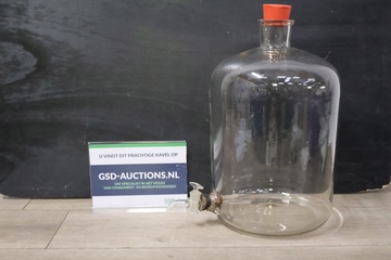 Afbeelding van Grote Glazen Aspiratorfles