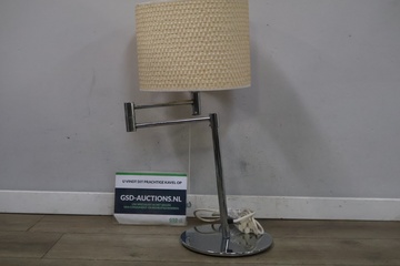 Afbeelding van Metalen verstelbare tafellamp