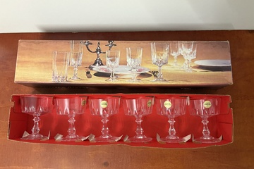 Afbeelding van Kristallen glazen DÁrques France