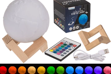 Afbeelding van Kleurveranderende lamp, aardetint, ca. 10 cm, (nieuw)