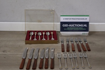 Afbeelding van Vintage 26-Stuks Bestek