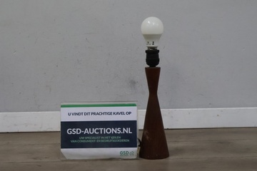 Afbeelding van Vintage houten Lamp - Jaren '60