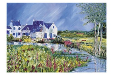 Afbeelding van Marijke Cruysberg - Lovely site I - Afm: 50x70 cm