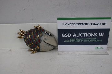 Afbeelding van Handgemaakte Keramische Viswanddecoratie