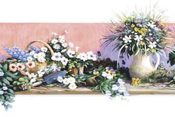 Afbeelding van Peter Motz - A world off flowers - 45,7 x 91,5 cm