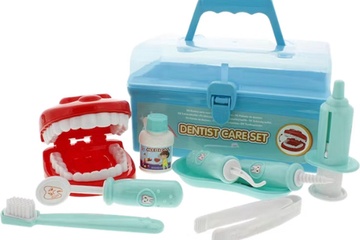 Afbeelding van Speelset Tandarts - Educatief speelgoedkoffer