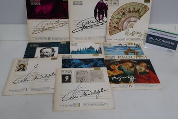 Afbeelding van Mix van 10 Die Grossen Musiker Lp's