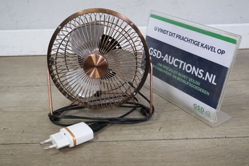 Afbeelding van Metalen miniventilator