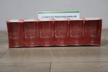 Afbeelding van Vorstelijke Paleisglazen 6 stuks'