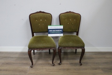 Afbeelding van Set van 2 Antieke Stoelen