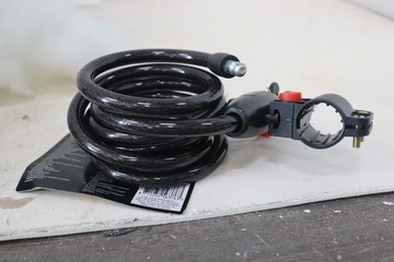 Afbeelding van Dunlop Spiraalslot 1800 x 12 mm zwart