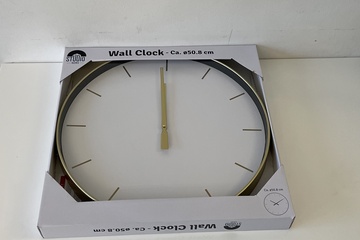 Afbeelding van Wandklok retour of niet gecontroleerd (**10)