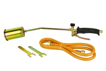 Afbeelding van (onkruit) gasbrander 600mm lang met gasslang van 1,5m