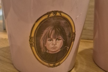 Afbeelding van Set van 2 Vintage  bloempotten